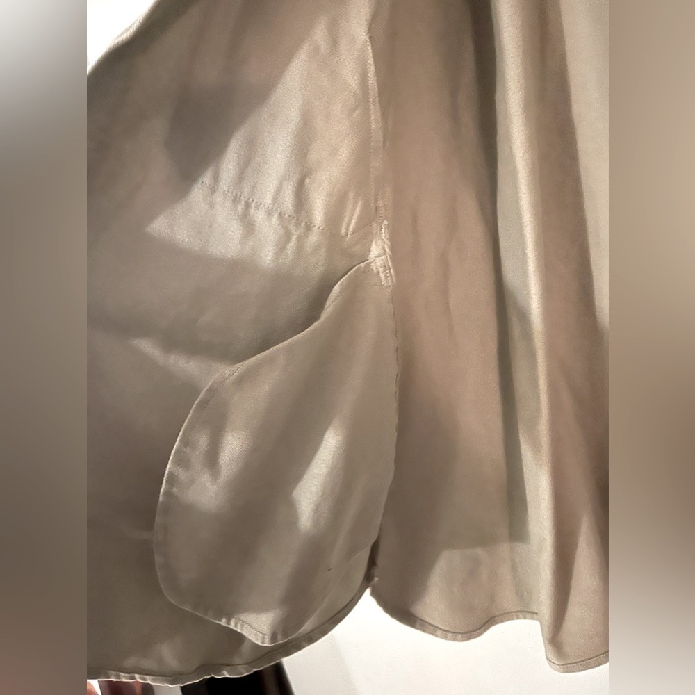 H&M beige heavyweight spring jacket light tan size L - Picture 7 of 13